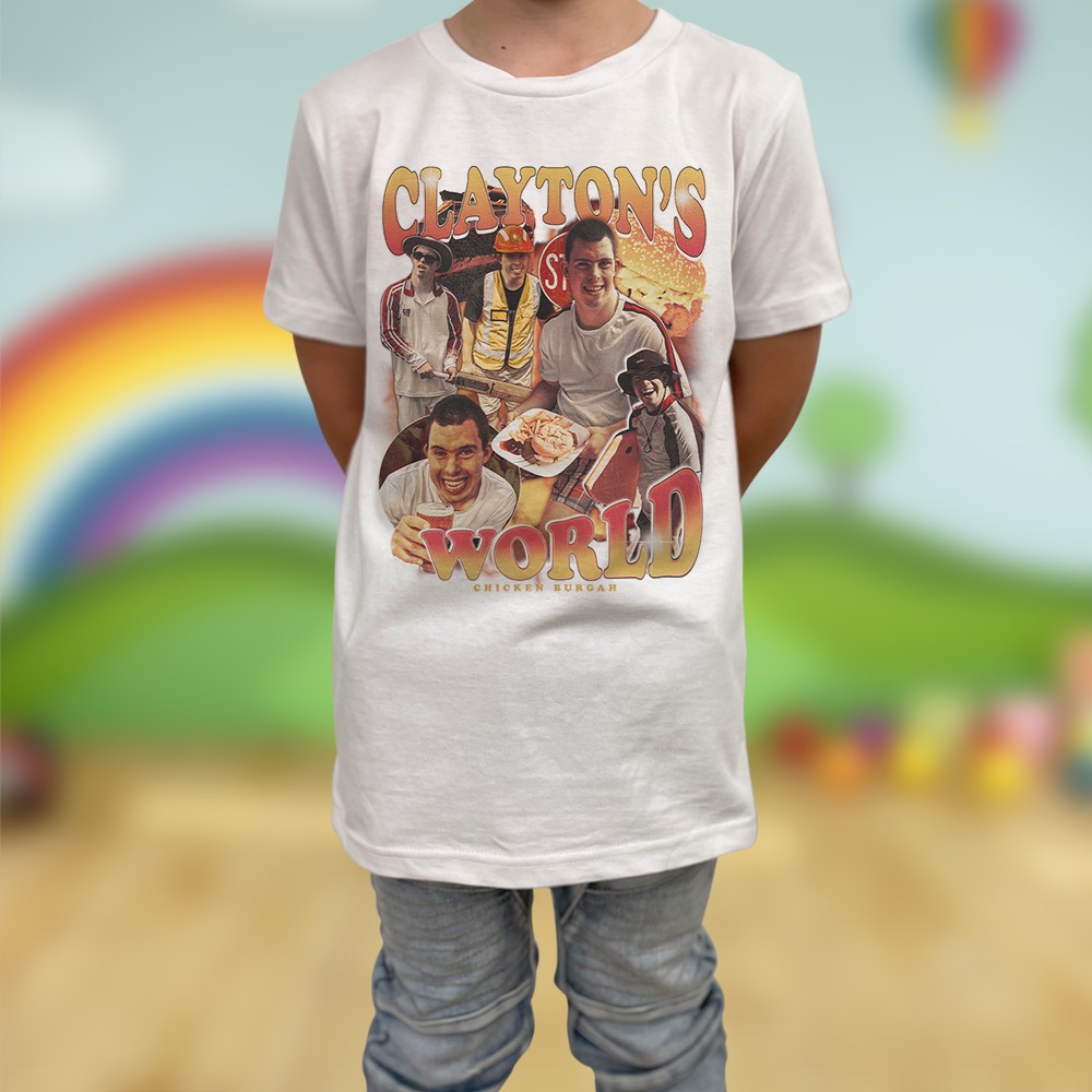 VINTAGE CLAYTON'S WORLD KIDS TEE